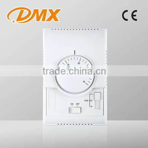 Mechanical room temperature controller for central air conditioner