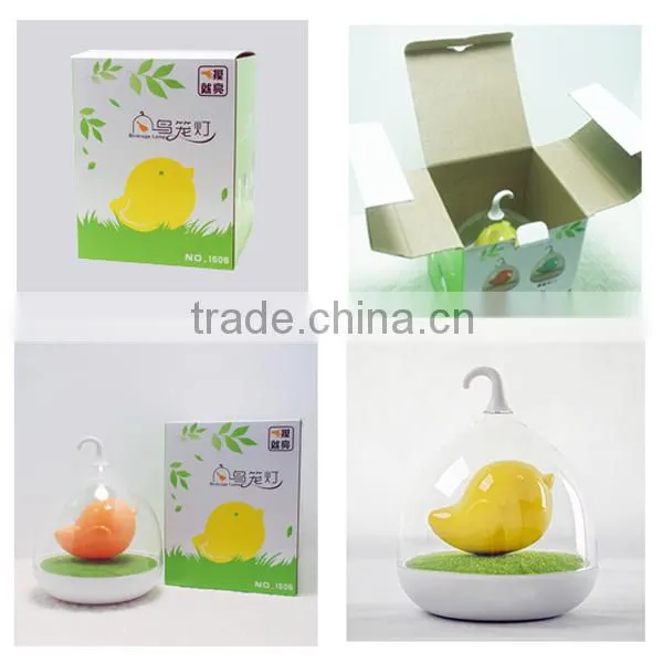 Wholesale High quality Energy Saving LED Lamp Lovely style China new Birdcage Warm LED Lamp