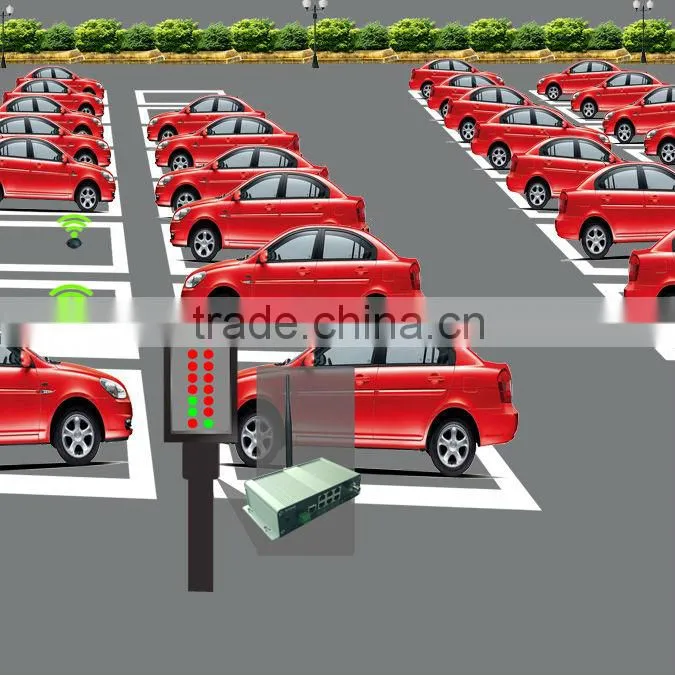 Hot-selling battery operated zigbee motion parking space sensor for remote monitoring system