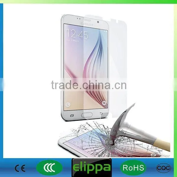 Hot new products for 2015 mobile phone accessories glass screen protector for Samsung x3