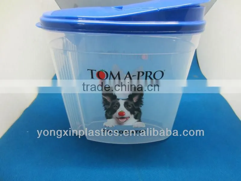 4.5L plastic food storage for cat
