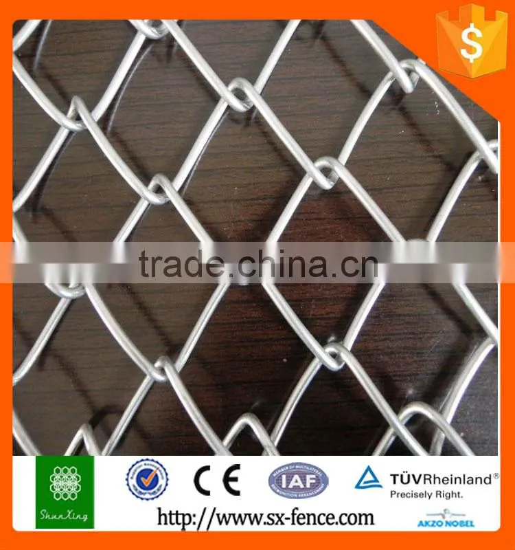 china factory supply woven construction chain link fence