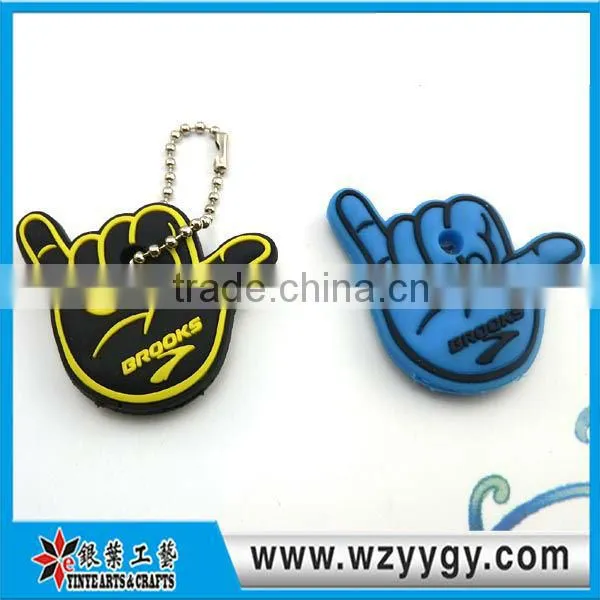Personalized rubber key covers