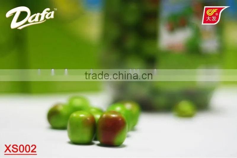 Dafa apple shape bubble gum,roll bubble gum