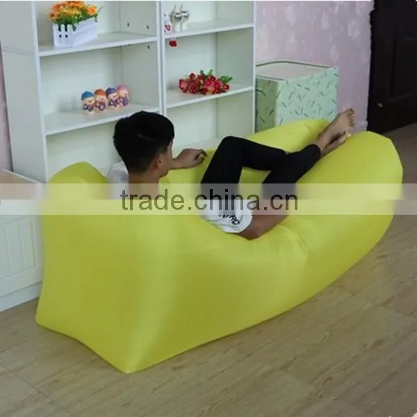 as seen on tv 2016 inflatable air sofa banana sleeping bag lamzaces