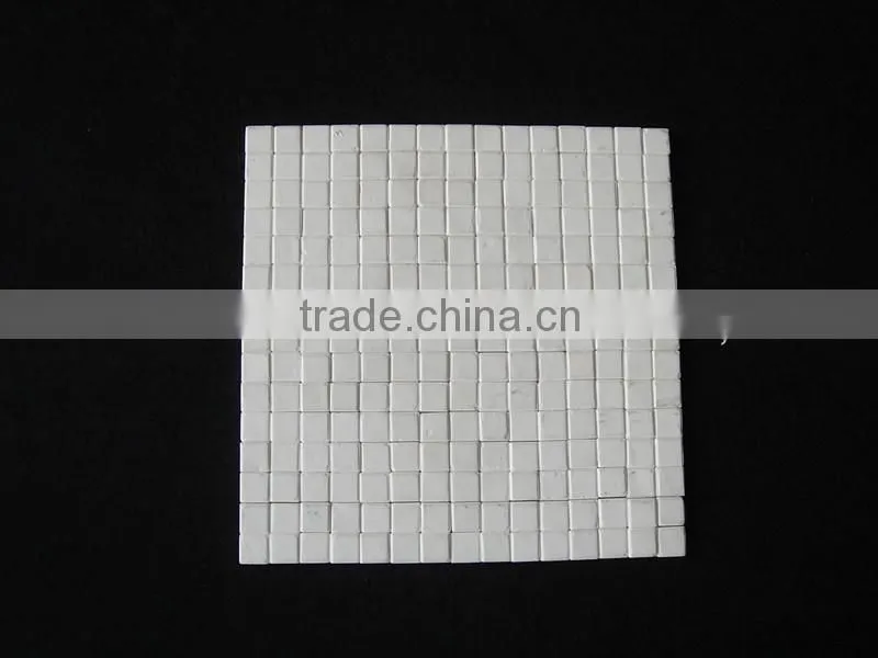20*20*5mm High alumina ceramic tiles, wear resistant ceramic dimple tile
