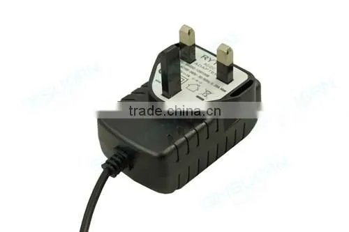 FCC CE ROHS GS 3C CB UL wall plug adapter