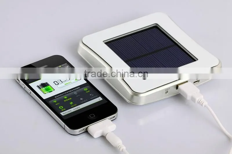 factory hot sell Portable mobile solar charger solar mobile charger cover solar cell phone charger