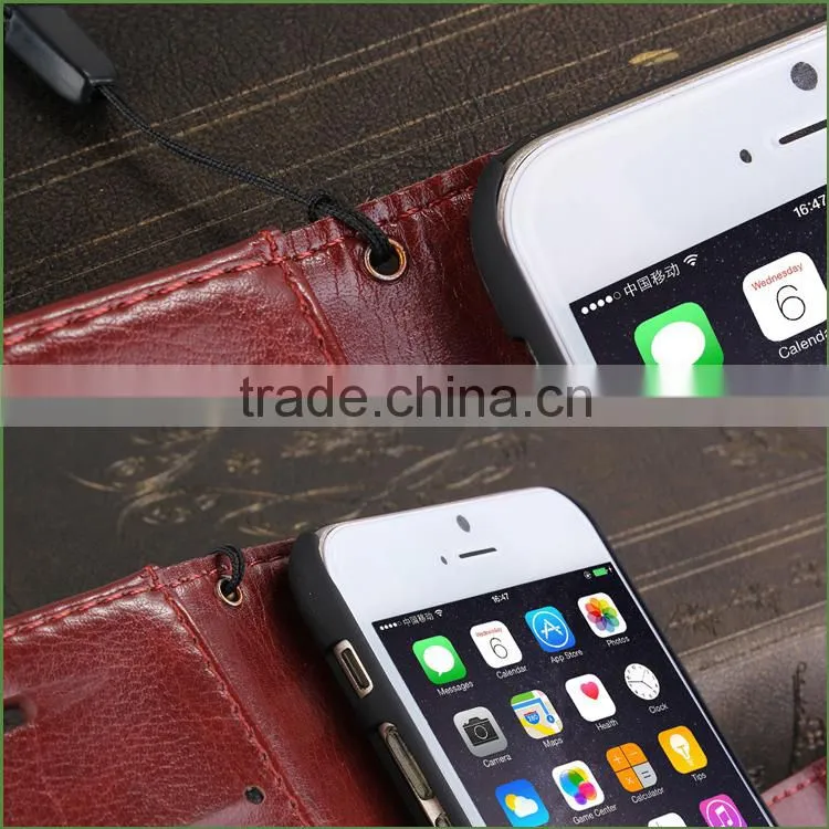 Mobile Phone CASE for IPHONES6 Plus , PU leather Case for Apple IPHONE 6s