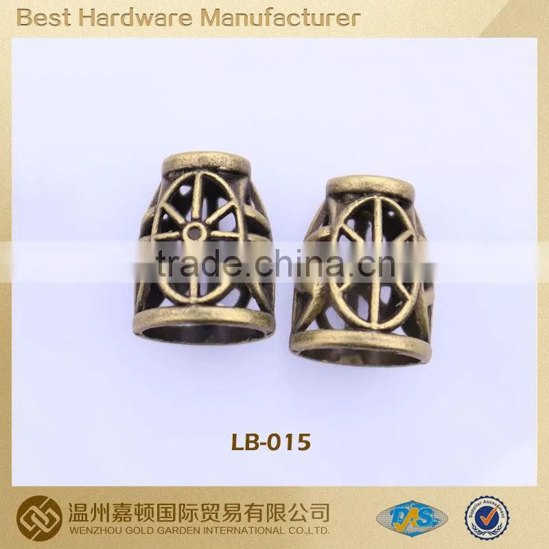 custom custom logo metal rope end
