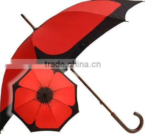 The Poppy straight Umbrella for ladies