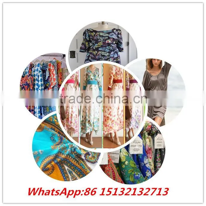 Wholesale Printed any pattern digital printed 100% Rayon fabric