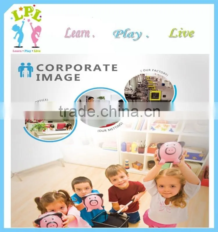 Nursery school toys kids play kitchen fake food dinner for education