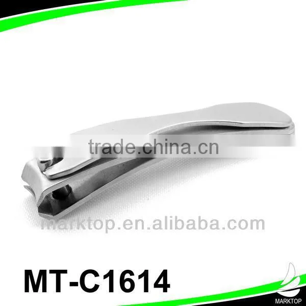 Stain steel round toenail clippers for thick nails