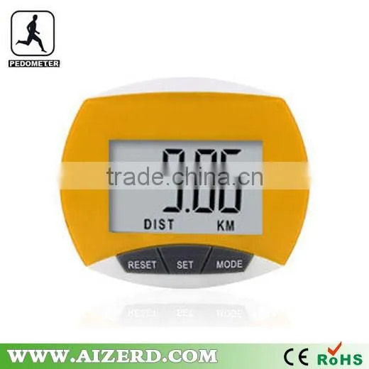 Large screen free sample pedometer