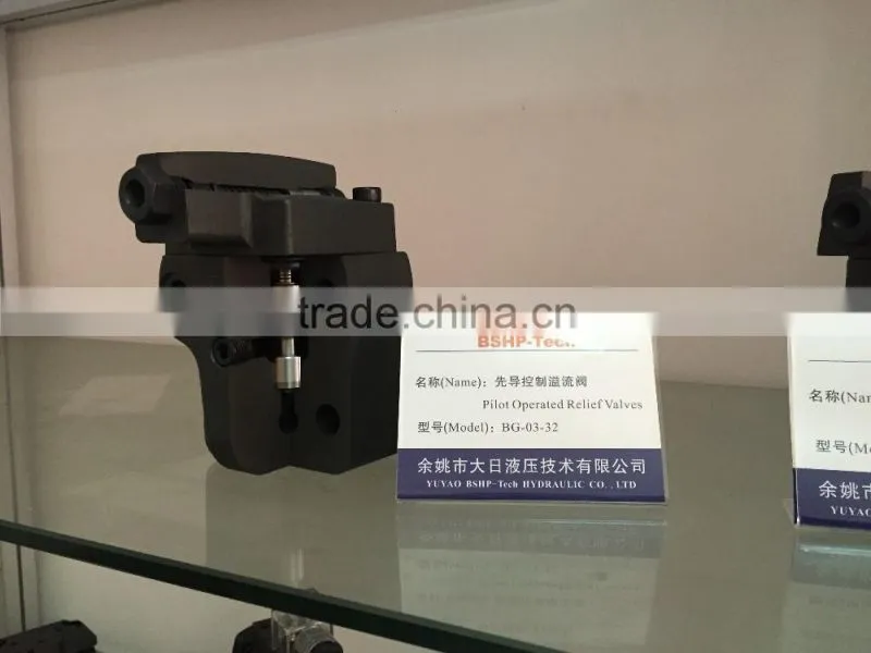 Yuken Unloading Relief Valves BT/BG-03/06-*-32/32/32 25MPa