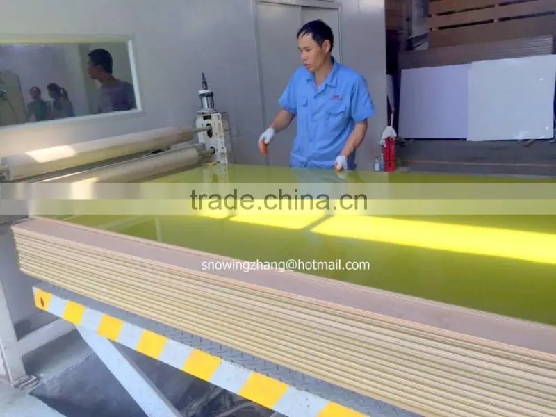 2mm Acrylic sheet laminated plywood for furniture doors