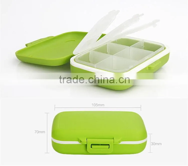 Fashion Oem Mini Plastic Free Pill Box