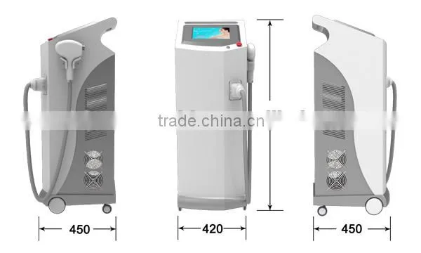 CE Approved HIgh Power Vertical Diode Laser Beauty Equipment For Hair Removal
