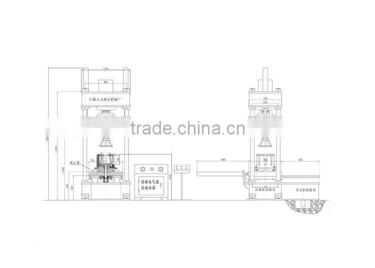 Top quality column hydraulic press machine with best services on sale