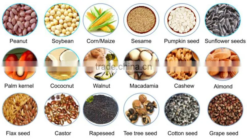 Good quality automatic hot press and cold press oil mill machine
