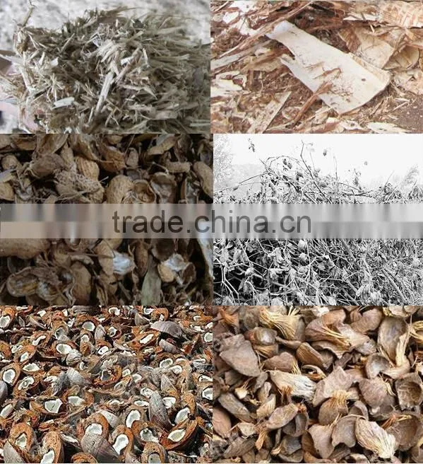 High calorific value coconut shell briquette machine