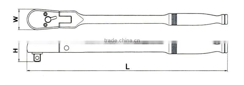 36Teeth Flexible Ratchet Handle Wrench