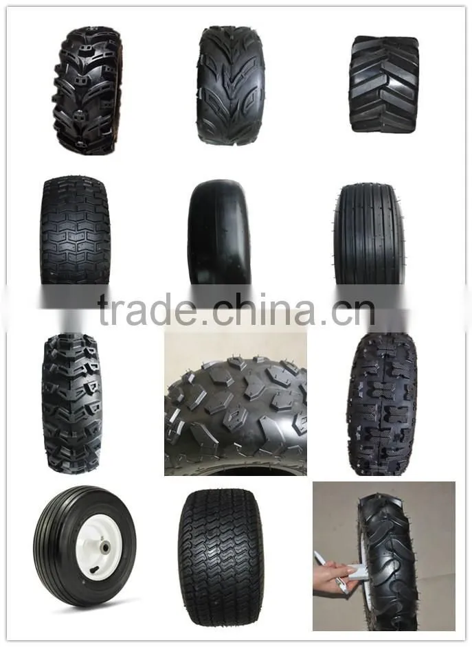 E-certificate 9inch-20 inch lawn garden tubless tire /wheel