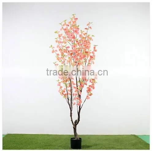 Artificial Decor Peach blossom Tree