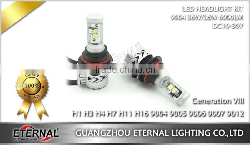 H1 H4 H7 H11 LED headlight kit auto led bulb 12V 24V car automotive offroad truck trailer replacement kit
