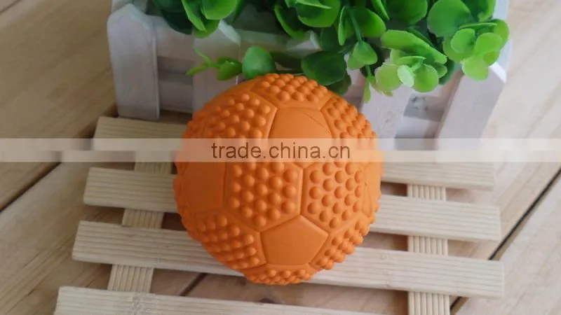 good quality squeaky colorful ball vinyl dog toys pet toys