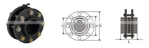 U-PVC Wafer Check Valve With Flange