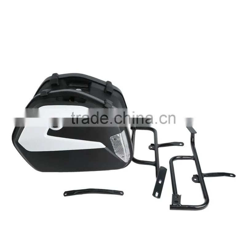 Saddle Bags Trunk Luggage w/ Lights Mount Bracke For KTM 125 200 DUKE 2012-2015
