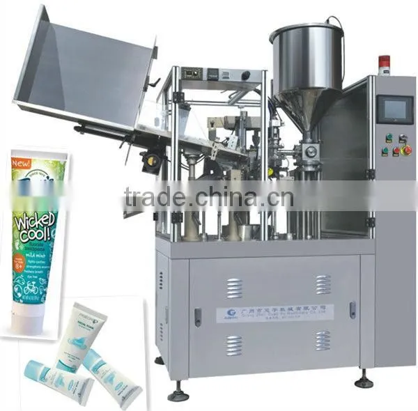 soft tube filling &sealing &packing machine (CE standard)