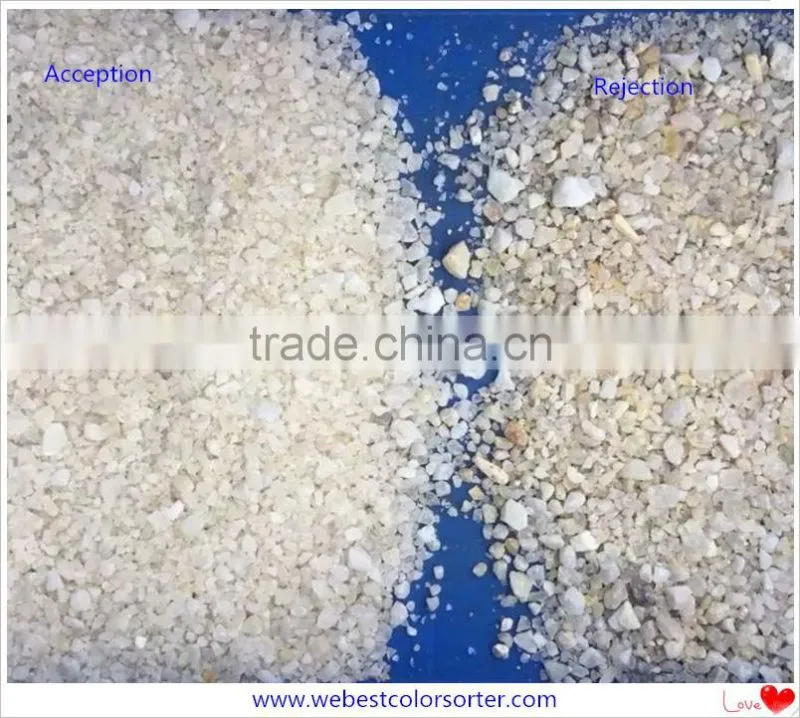 High sorting accuracy recycled plastic color sorter