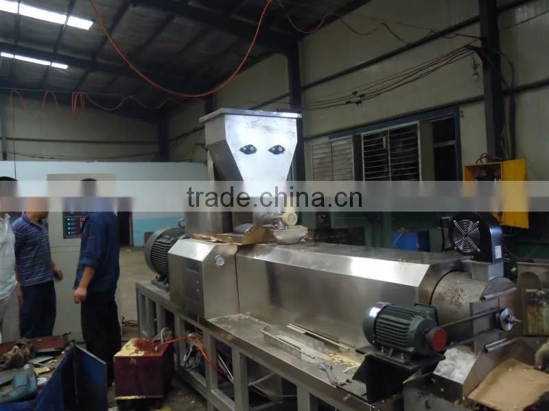 inflating pet/animal food processing assembly line