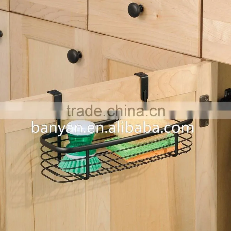 Metal Storage Organizer Basket Over the Cabinet Door Storage Basket