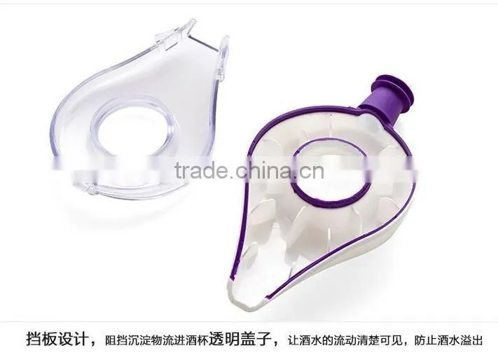 CY053 Plastic Wine Pourer Bottle Wine Decanter Wine Pour Filter Home Bar Essential Equipment