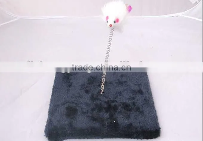 cat interactive moving spring mouse mice kitten training scratch pet toy