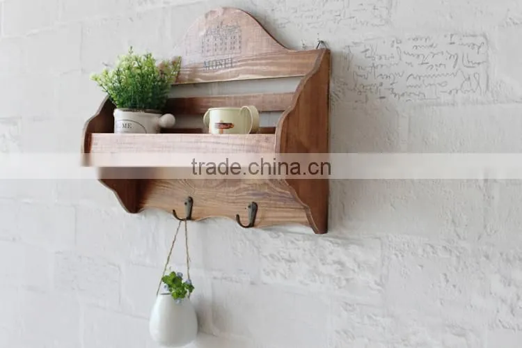 Home Decor wooden decorative wall shelf