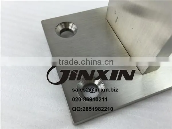 Flat bar fences railing post steel baluster and pillar with hole