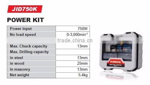 JCD1882K 18V Ni-cad Cordless impact Drill-Power Kit