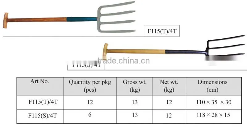 farm pitchfork fork aluminum alloy carbon fork