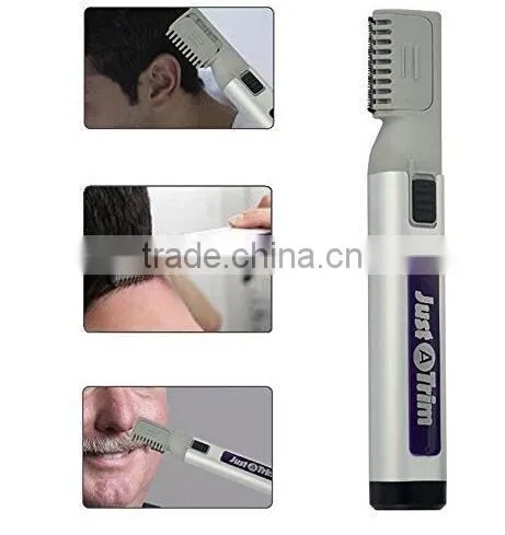 Cordless Hair Trimmer Just A Trim Look "Sharp" in Between Hair Cuts New