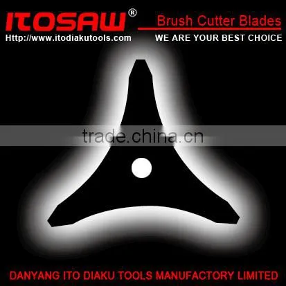 ITO-B-6 Brush Cutter blade for the Mower, SK-5 material 3T size from 230mm to 600mm, thickness from 1.0mm to 3.0mm