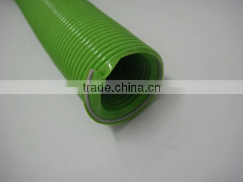 WuXi Green PVC spring wire hose