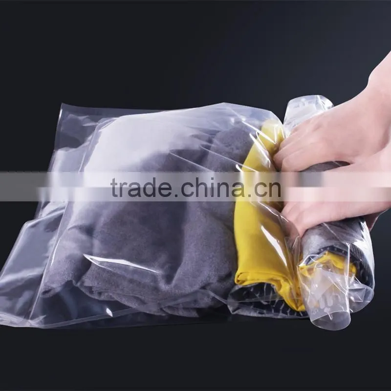 Gear Space Saver Travel Bags. No Vacuum Rolling Compression
