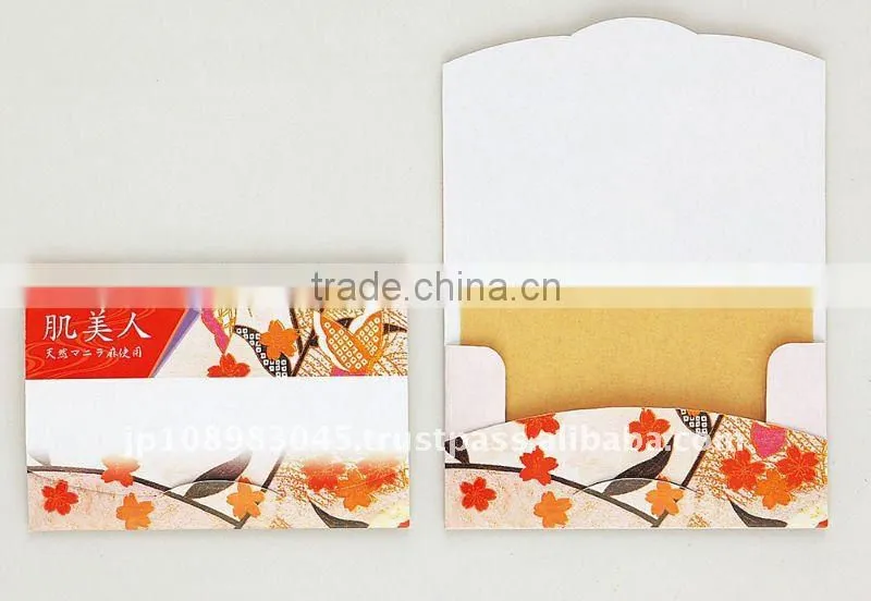 Japanese Facial oil absorbent paper facial cleanser oily skin