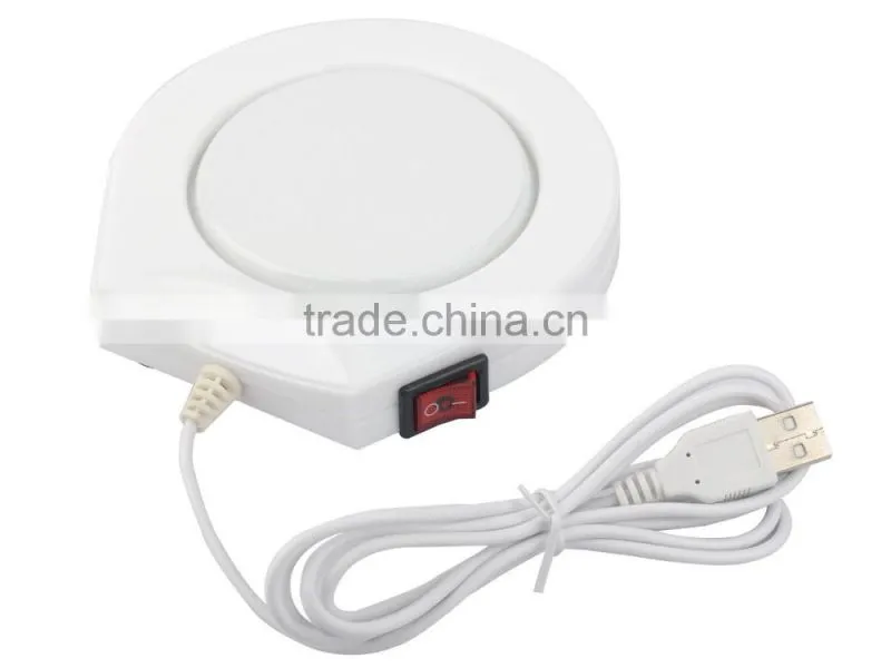 hot Electric USB Tea Coffee Mug Heat Warmer Heater Drinks Beverage Cup warmer