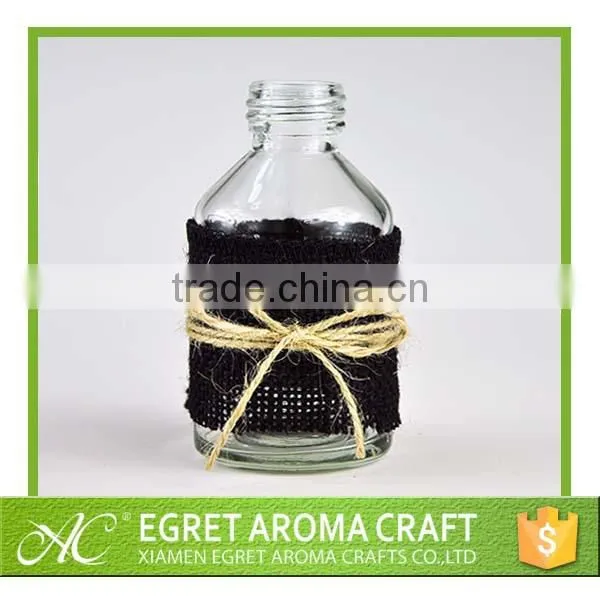 Nice design and decorative factory direct sale ecofriend reed diffuser glass bottle